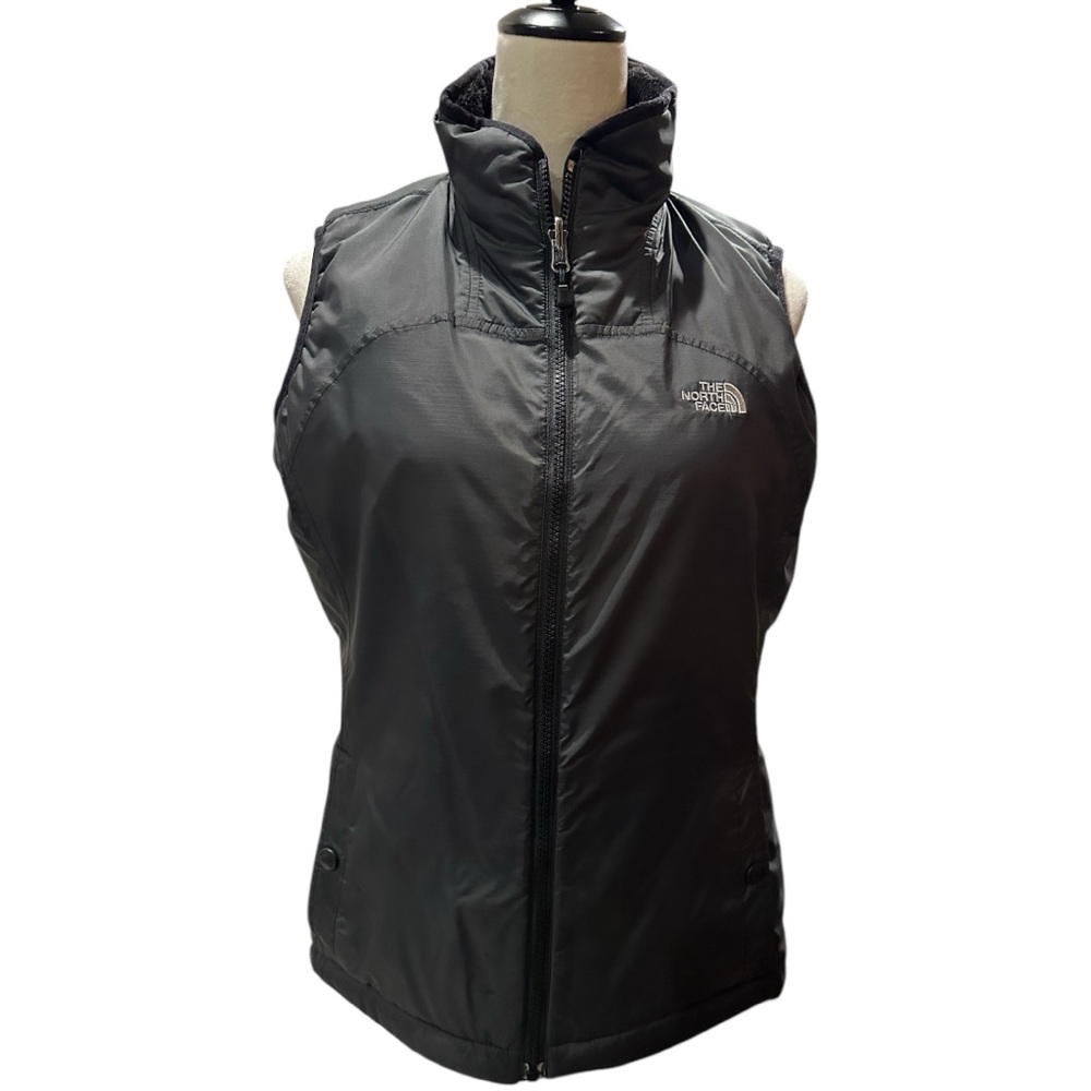 THE NORTH FACE Thermaloft Sherpa Lined Reversible Puffer Vest Size M